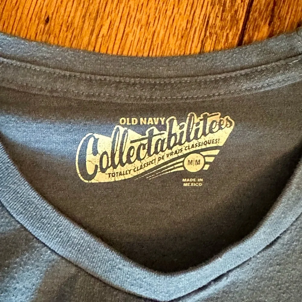 Old Navy Blue T-Shirt/Vintage - Picture 2 of 2